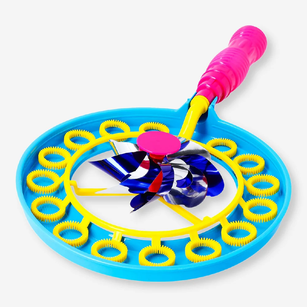 Soap bubble wand - Fan with pinwheel - Image 2
