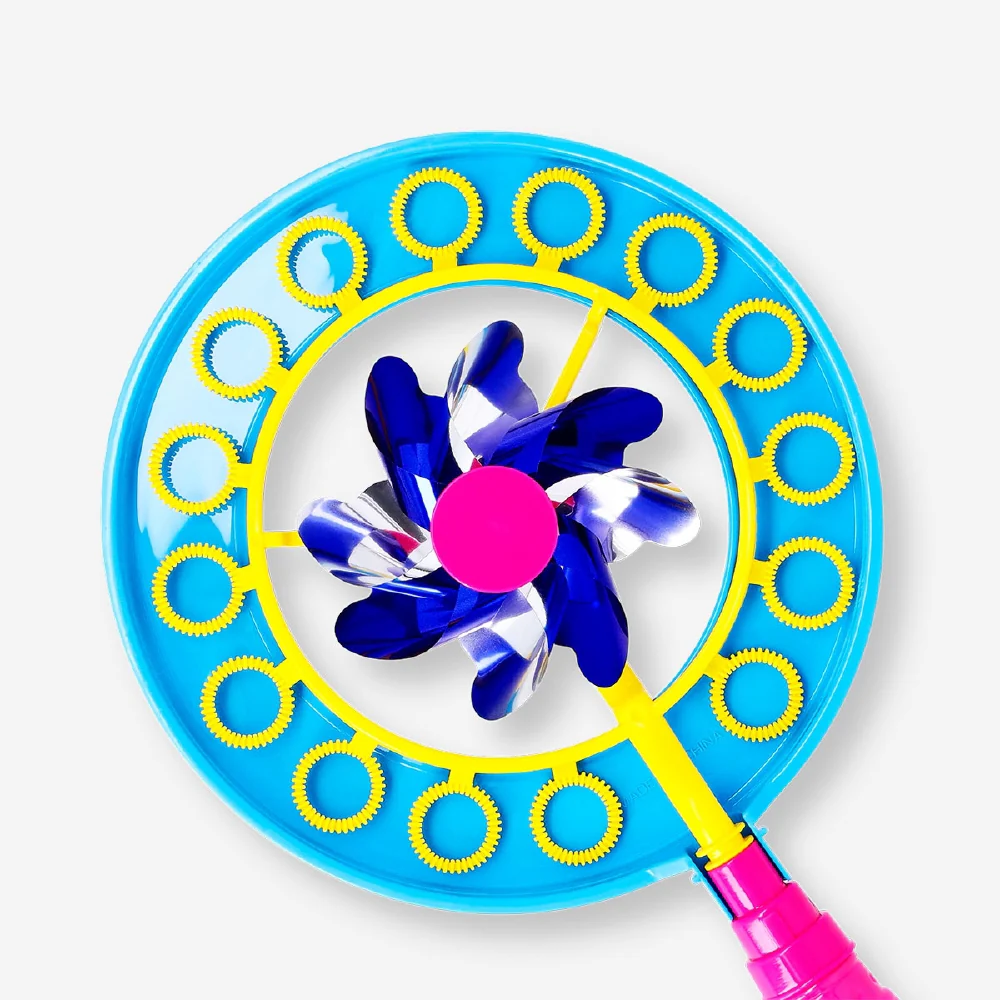 Soap bubble wand - Fan with pinwheel - Image 3