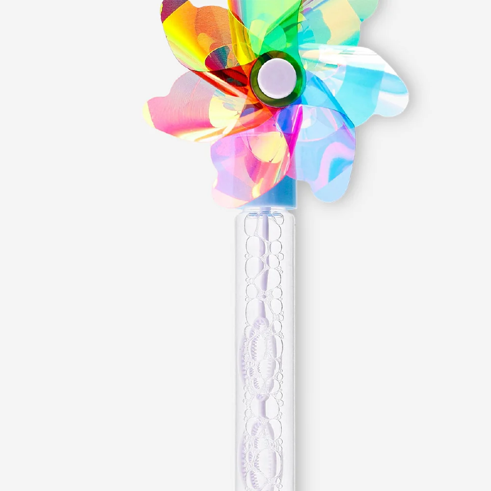 Soap bubble wand - Rainbow pinwheel - Image 3
