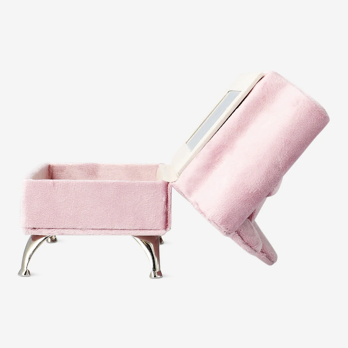 Sofa shaped velvet jewellery storage - Image 3