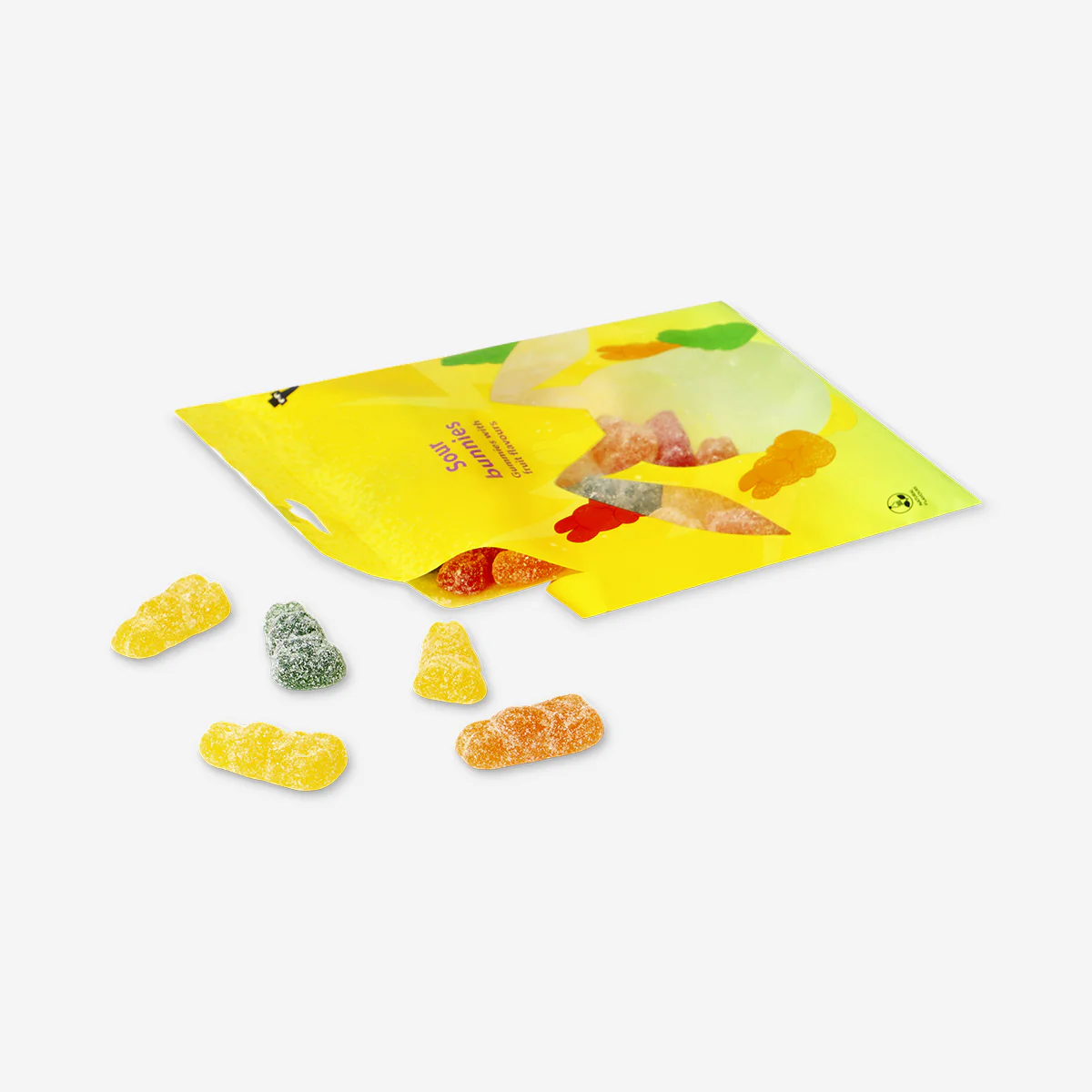 Sour bunny gummies - Fruit flavour - Image 2