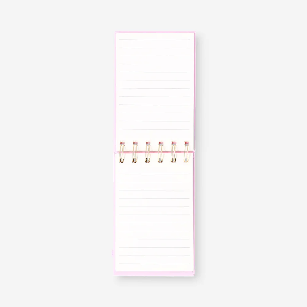 Spiral bound notepad with vase icon - Image 2