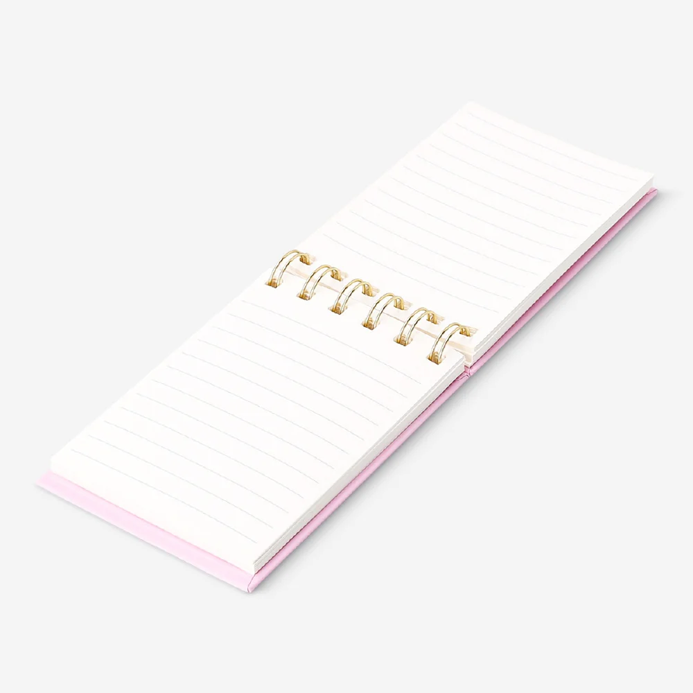 Spiral bound notepad with vase icon - Image 3
