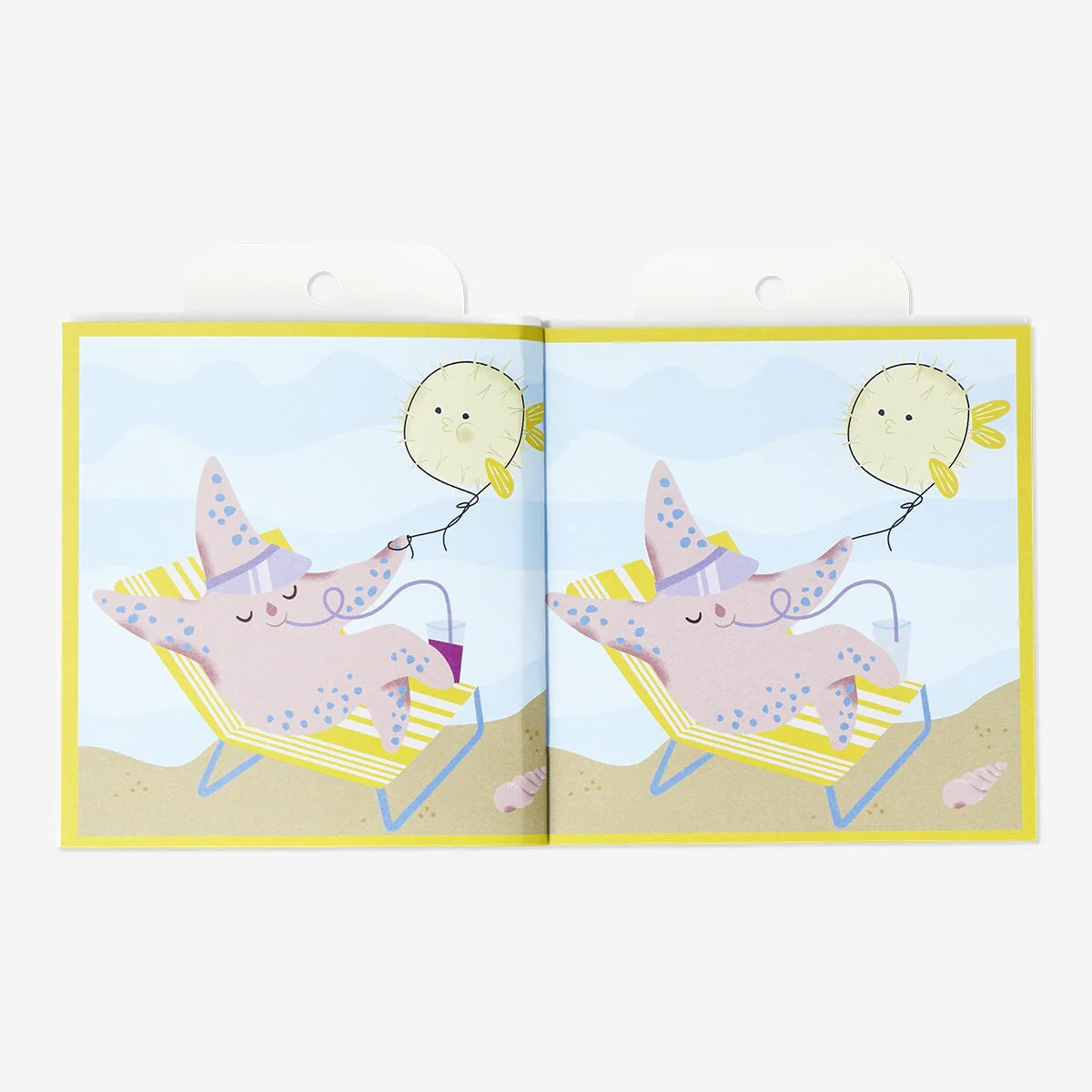 Activity book - Spot 5 differences - Image 3