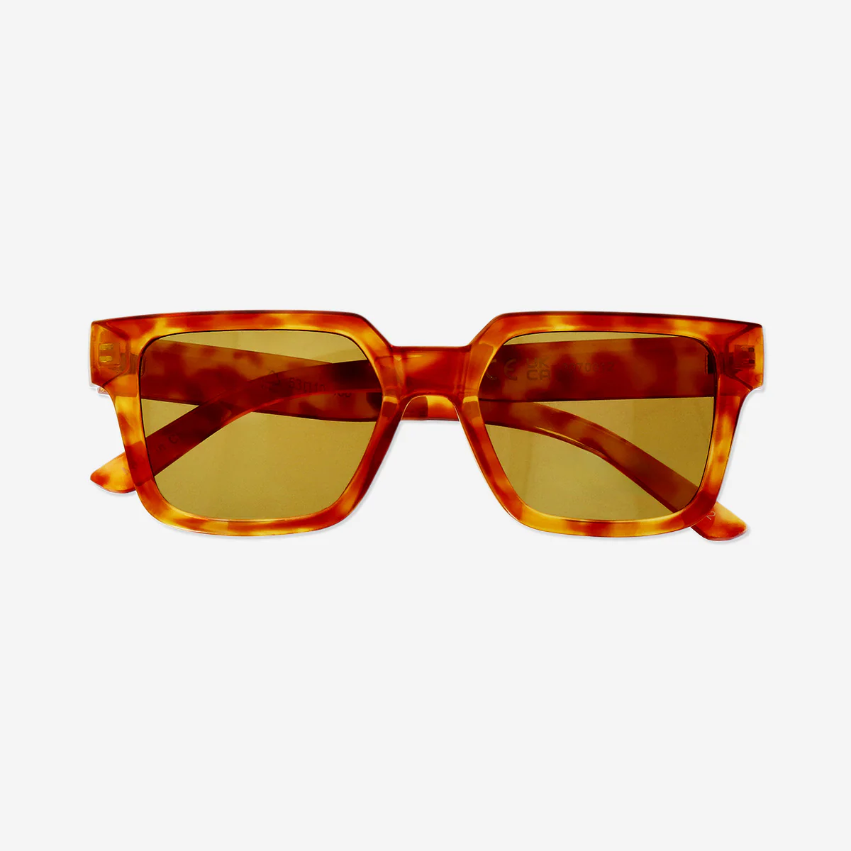 Square tortoise shell sunglasses