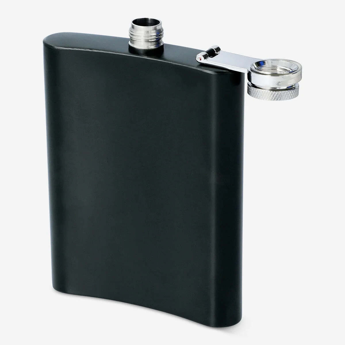 Stainless steel hip flask - 210 ml - Image 2