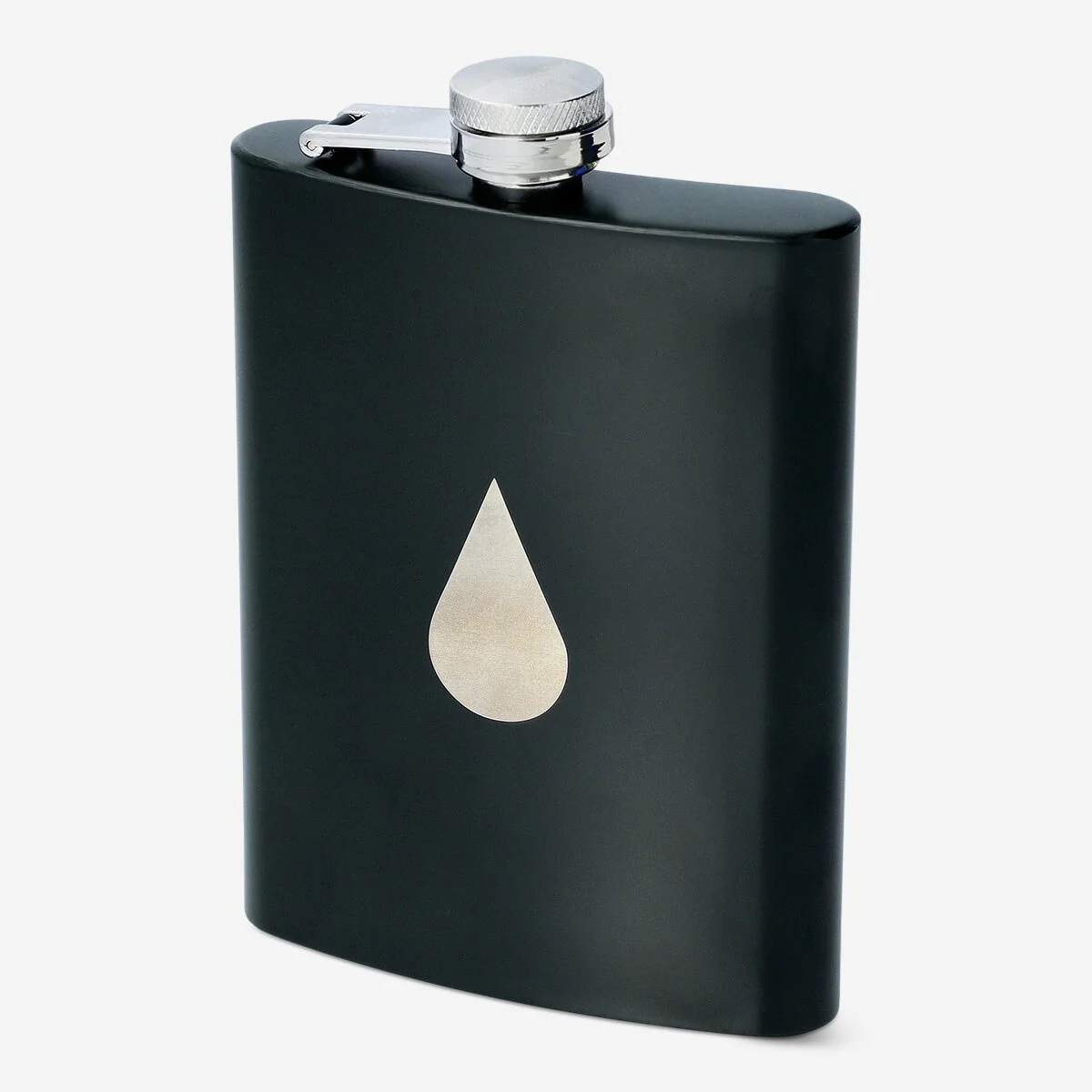 Stainless steel hip flask - 210 ml - Image 3
