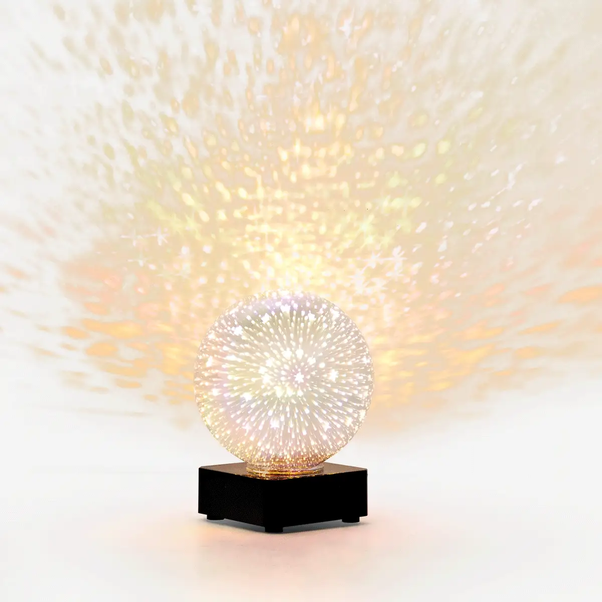Starry night effect lamp
