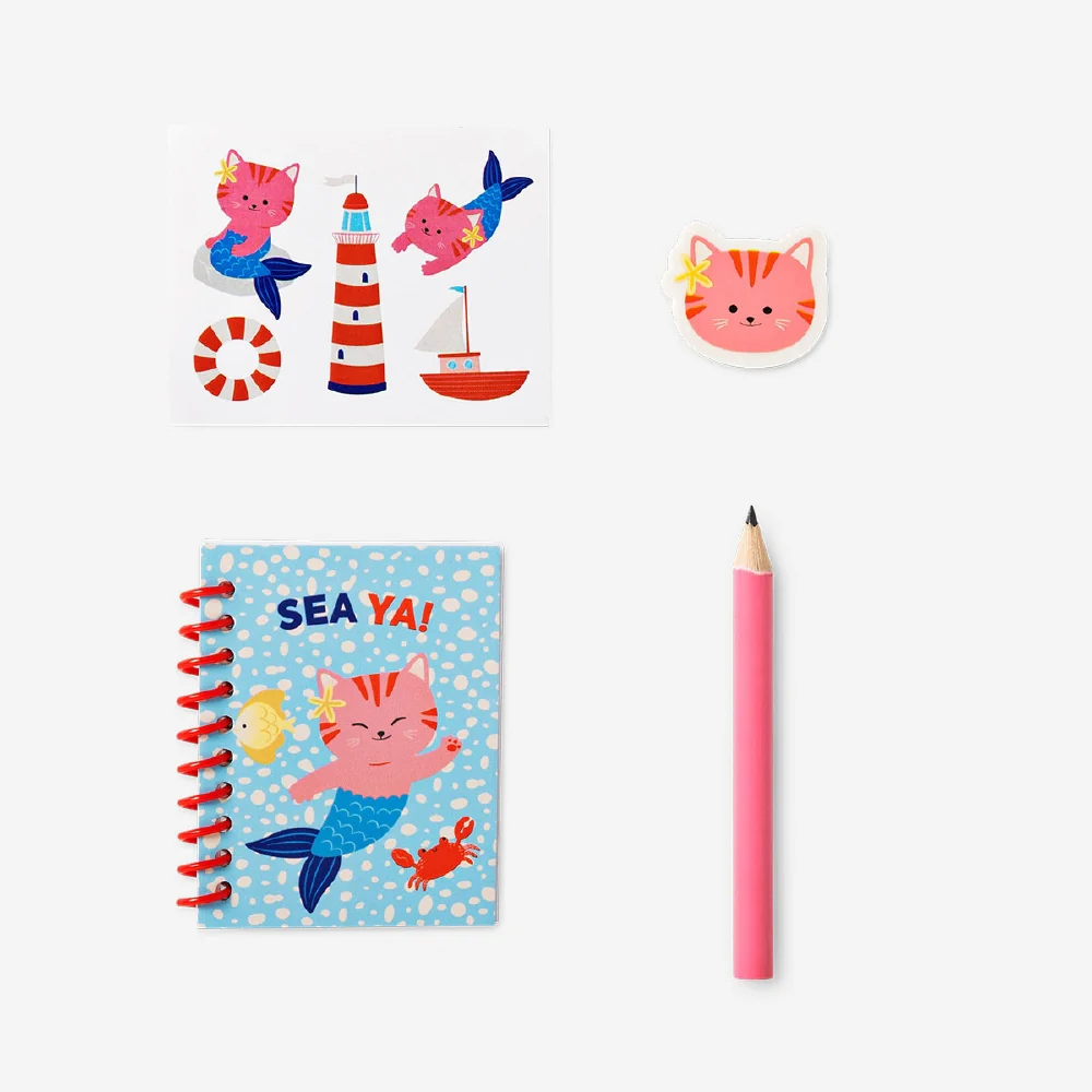 Stationery kit - Cat backpack - Image 2