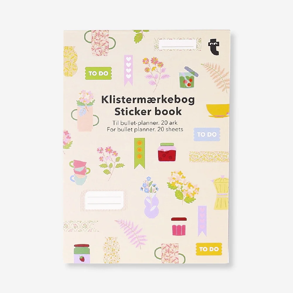 Sticker book for planning