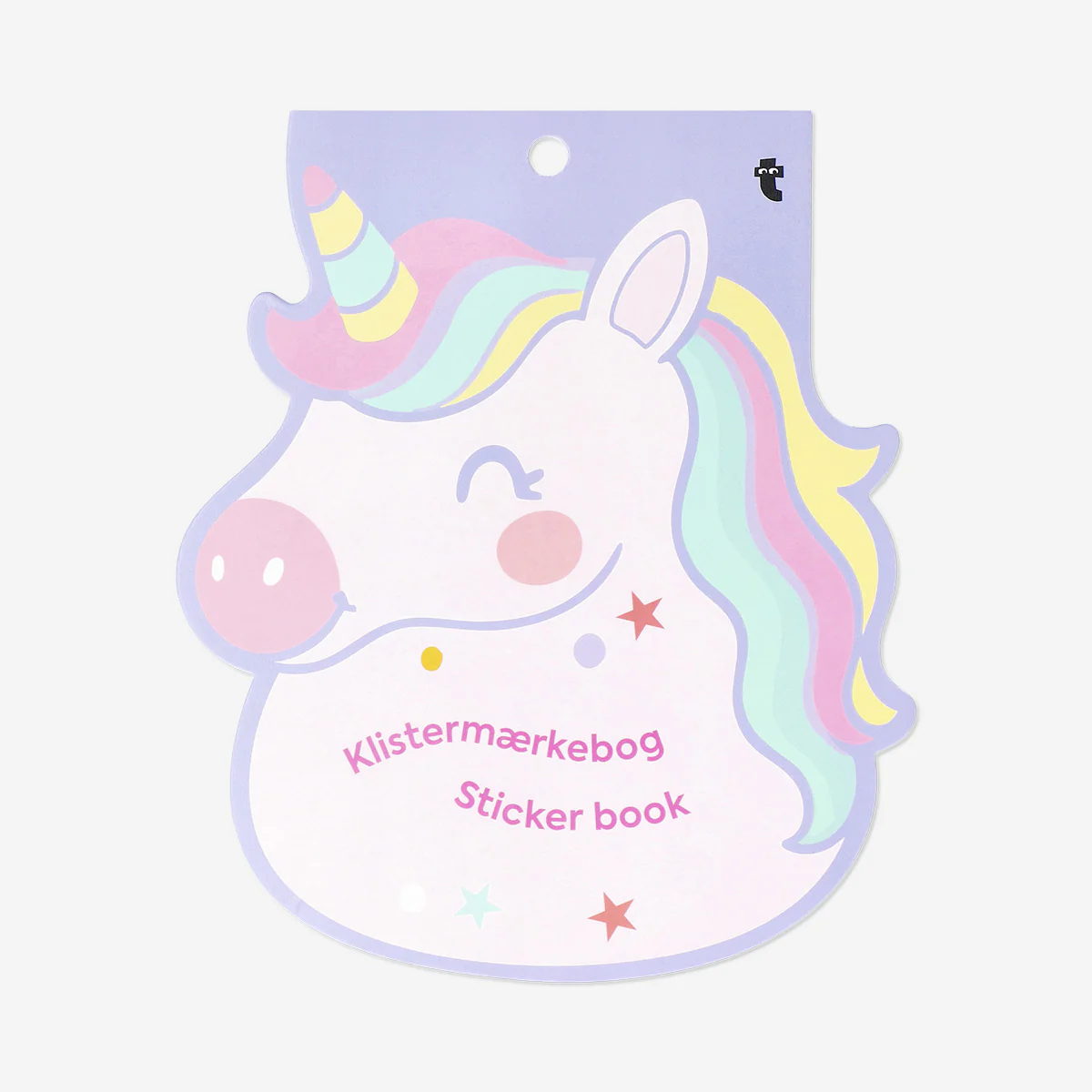 Sticker book - Unicorn shaped