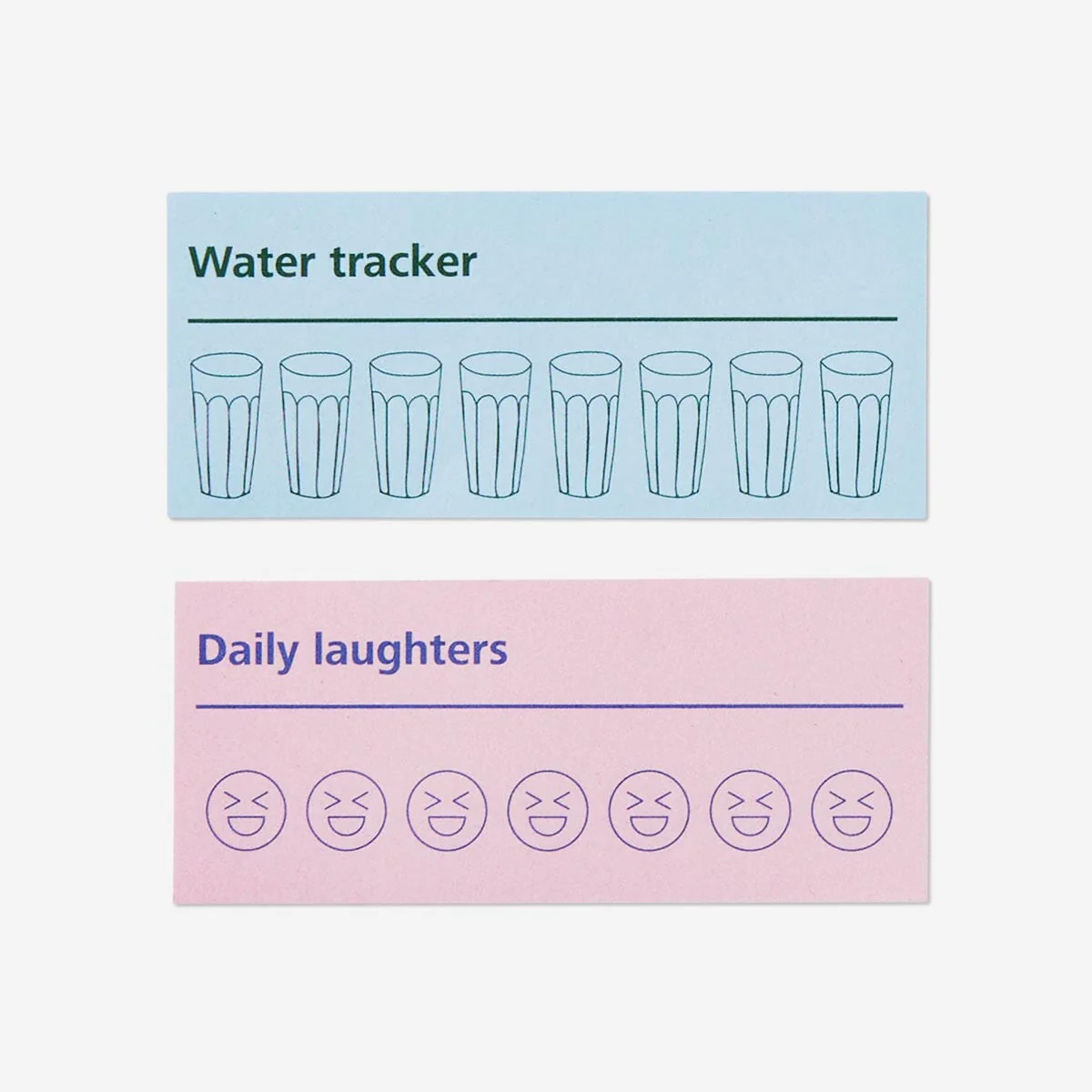 Sticky trackers