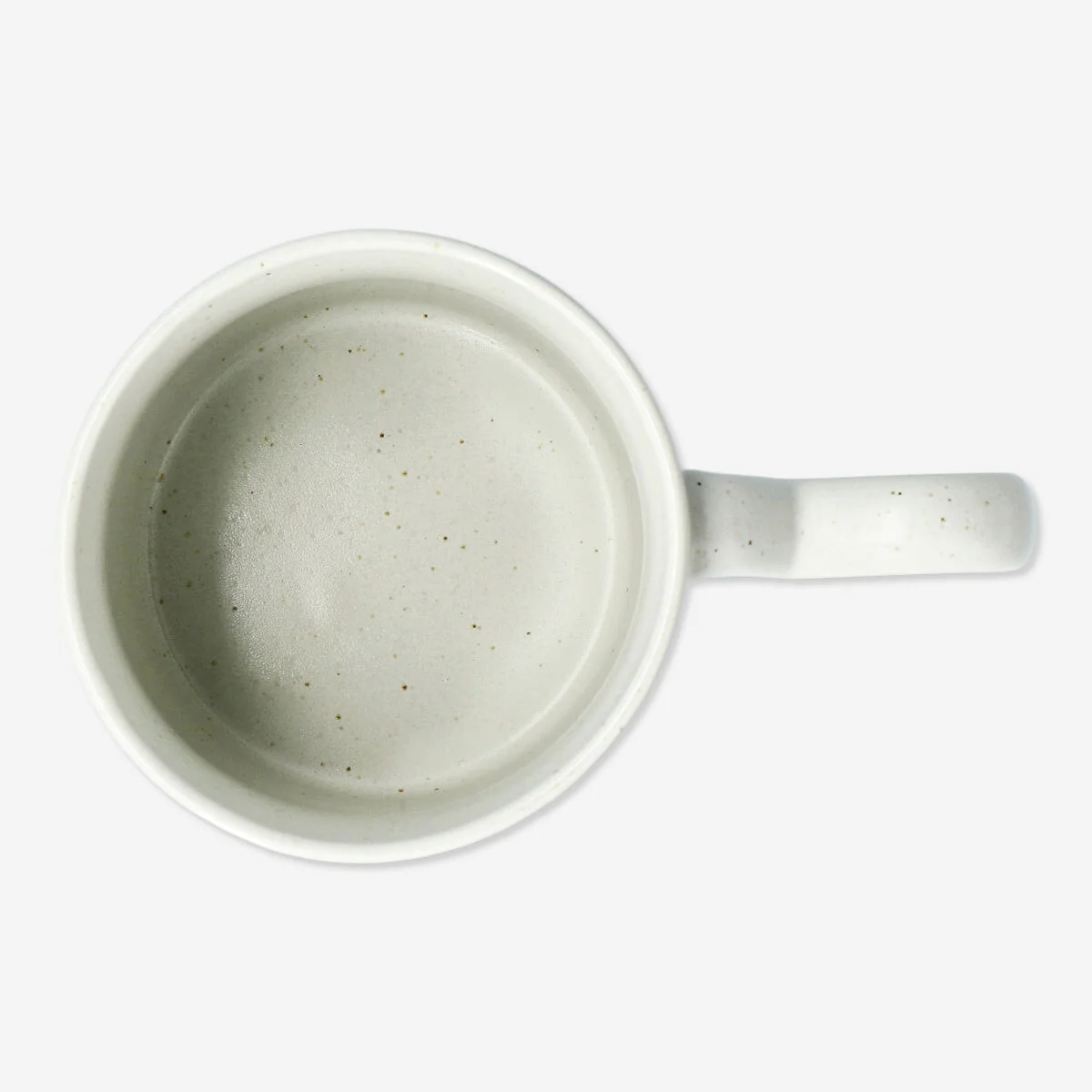 Stoneware mug with heart shaped handle - 390 ml - Image 3