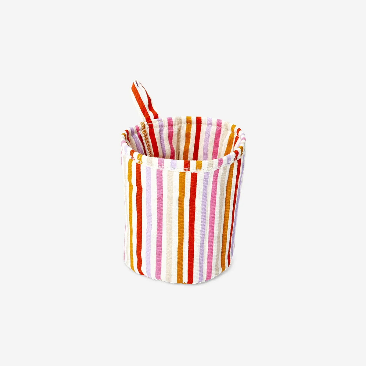 Storage basket with stripes - 17 cm - Image 3
