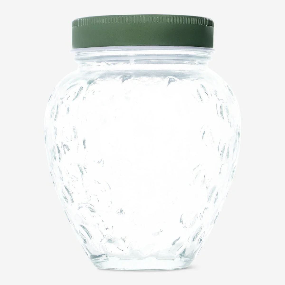 Strawberry glass jar. 500 ml - Image 2