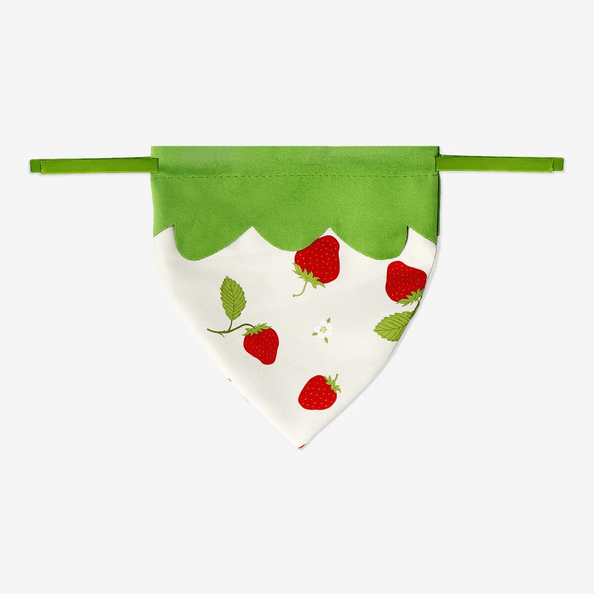 Strawberry shaped gift bags - 2 pcs