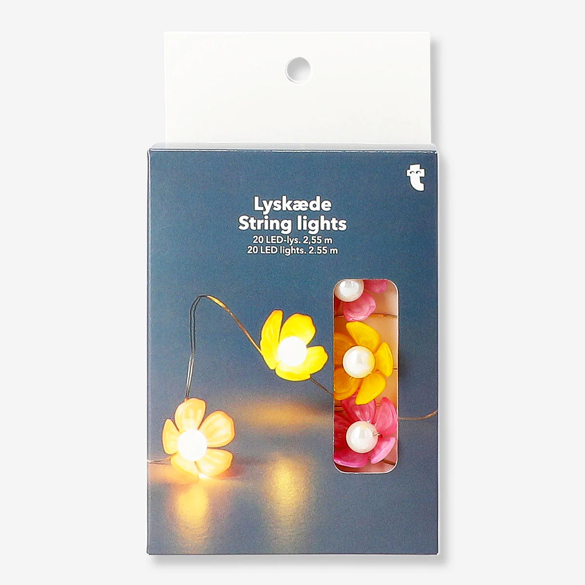 String lights - Pink and yellow flowers - Image 4