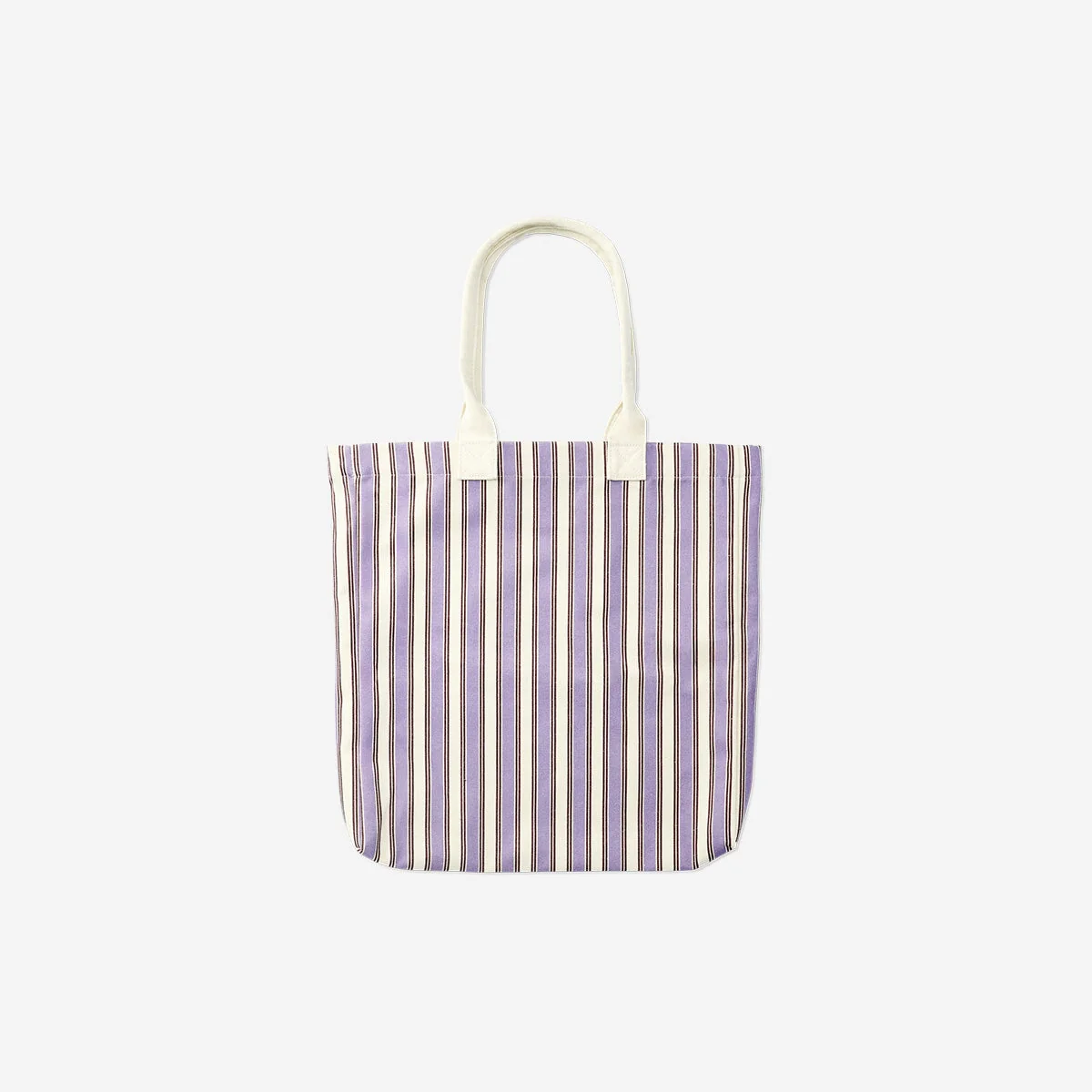 Striped shopping bag