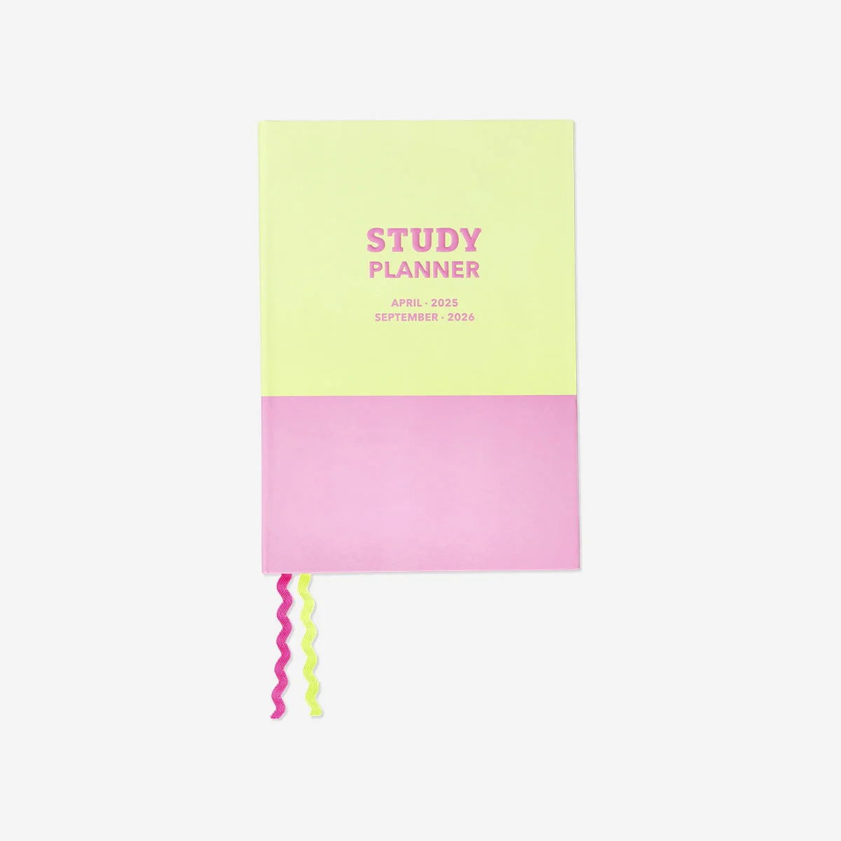 Study planner 18 months - English