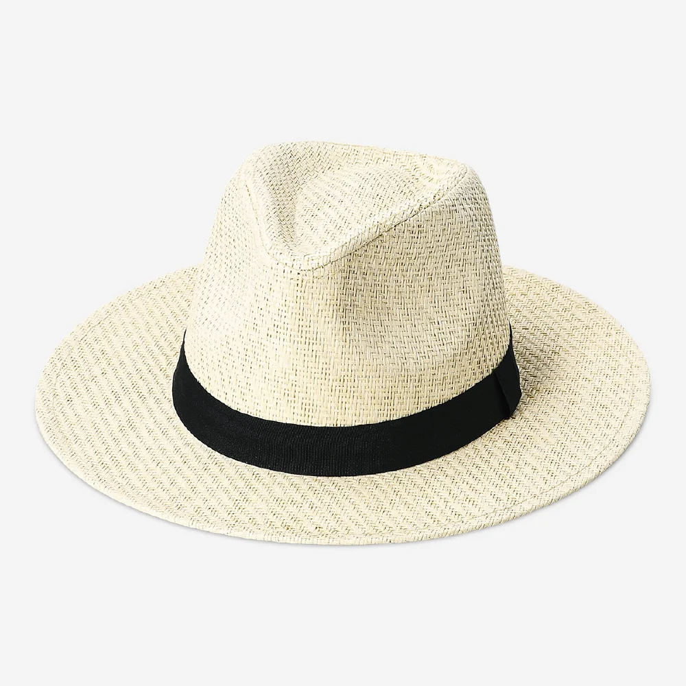 Summer straw hat for adults - One size - Image 2