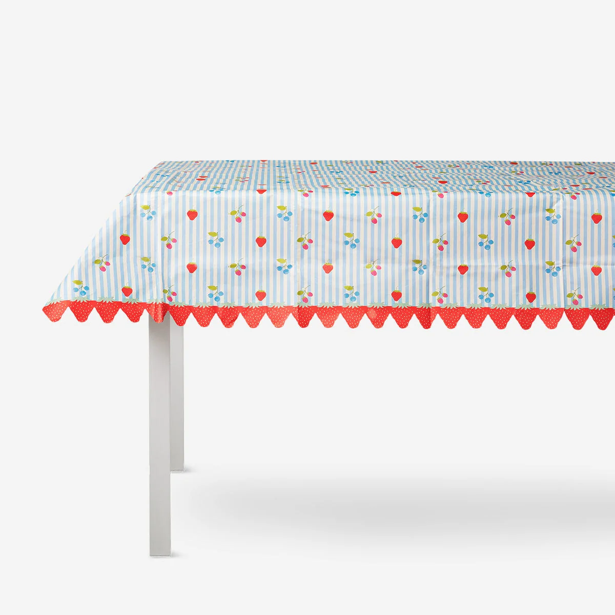Tablecloth with berry print - 120 x 180 cm