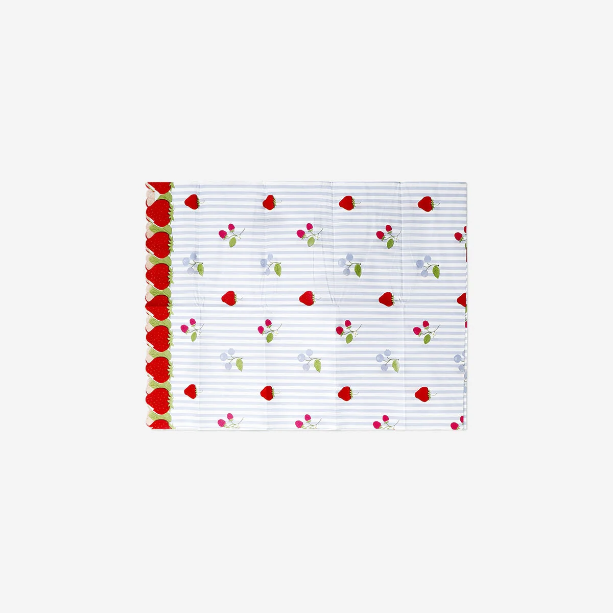 Tablecloth with berry print - 120 x 180 cm - Image 2