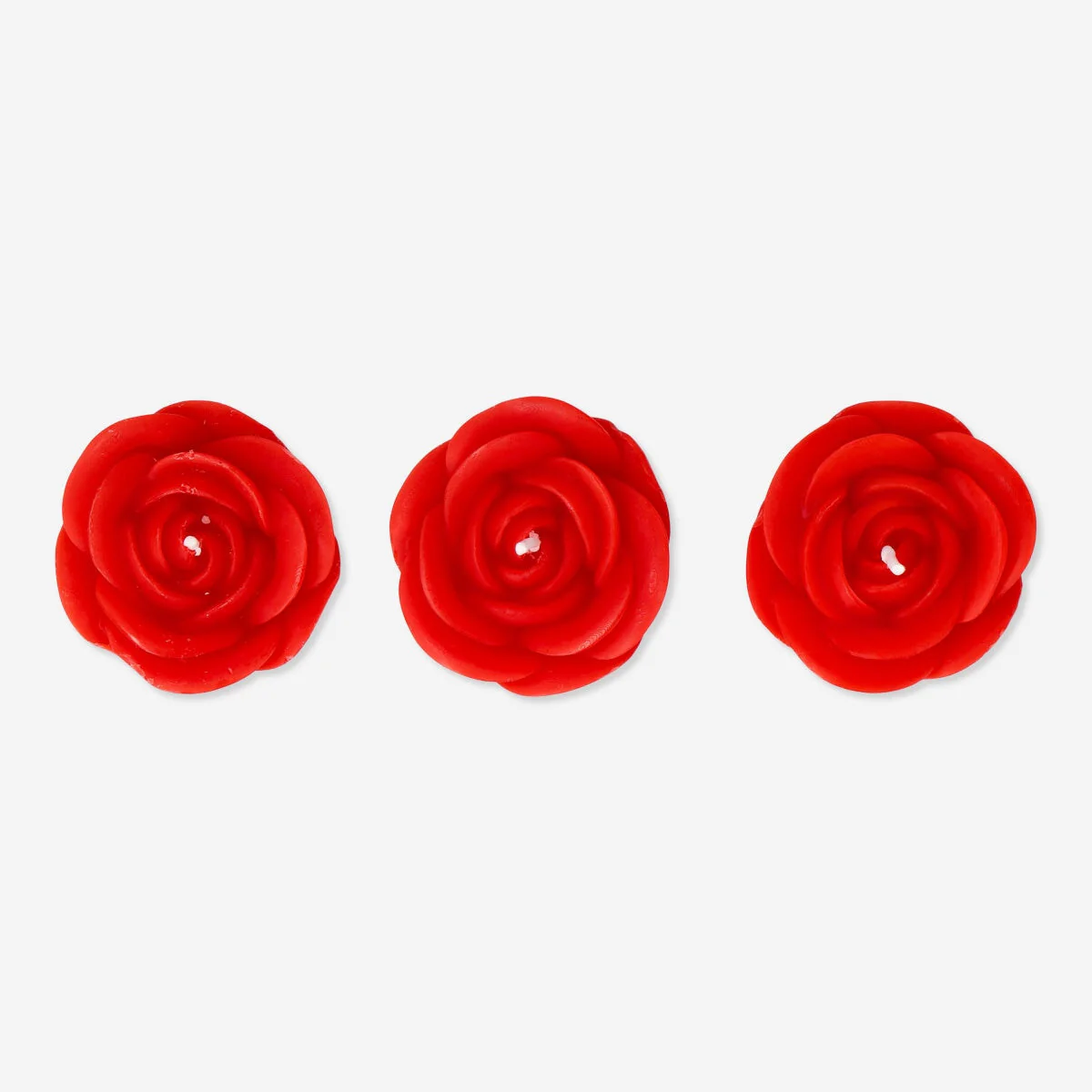 Rose tealights. 3 pcs - Image 2