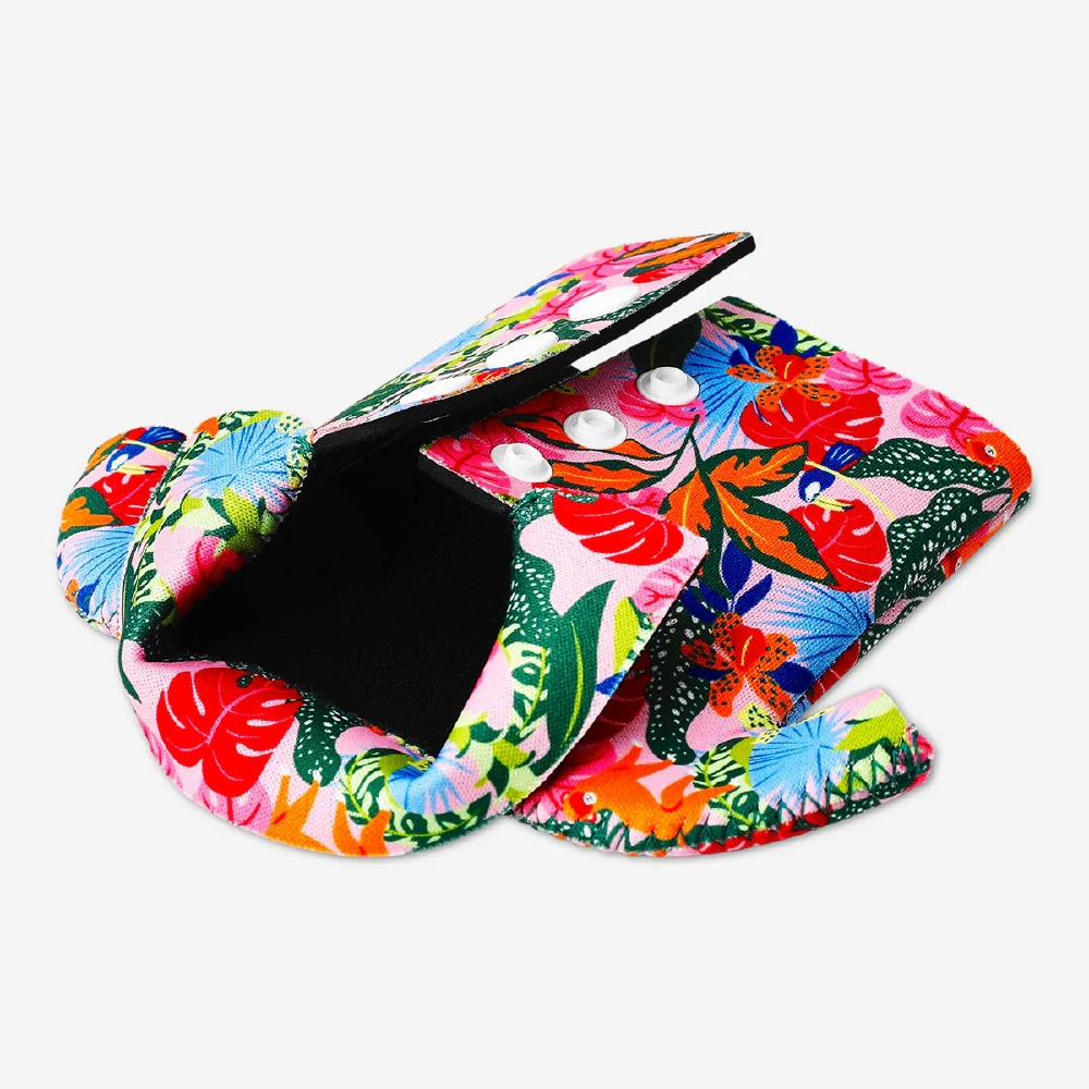 Thermal bag for cup with tropical print - Image 3