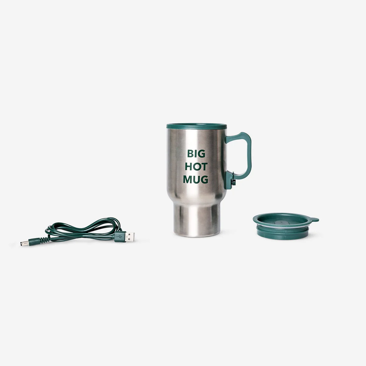 Heatable thermo cup for car