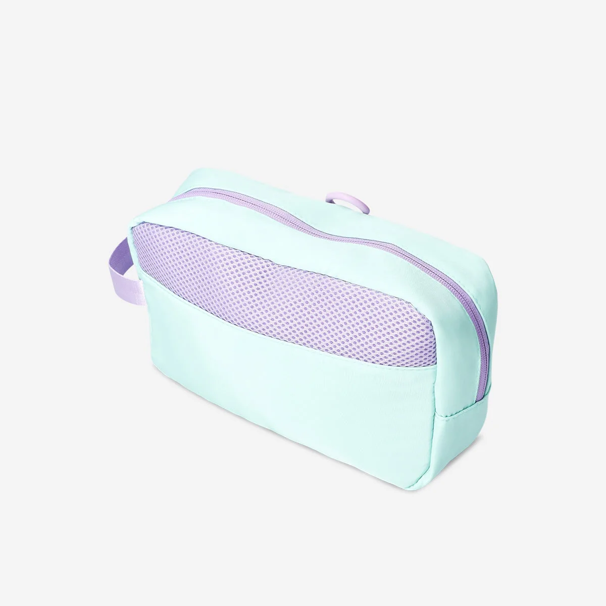Toiletry bag with a hook and handle