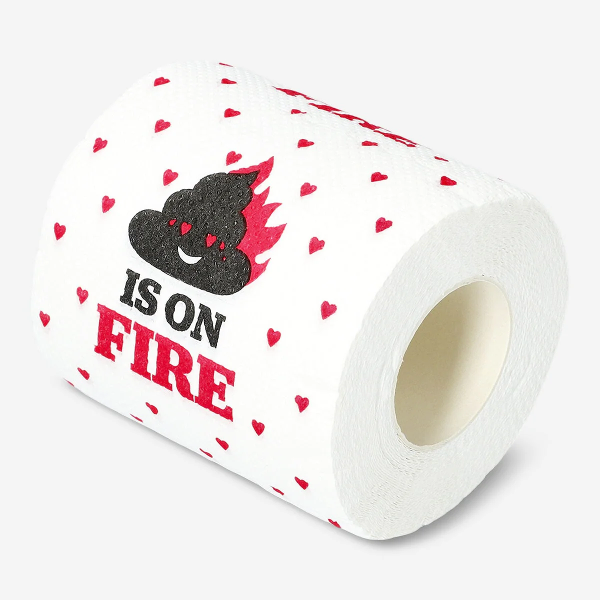Toilet paper roll with hearts - Image 2