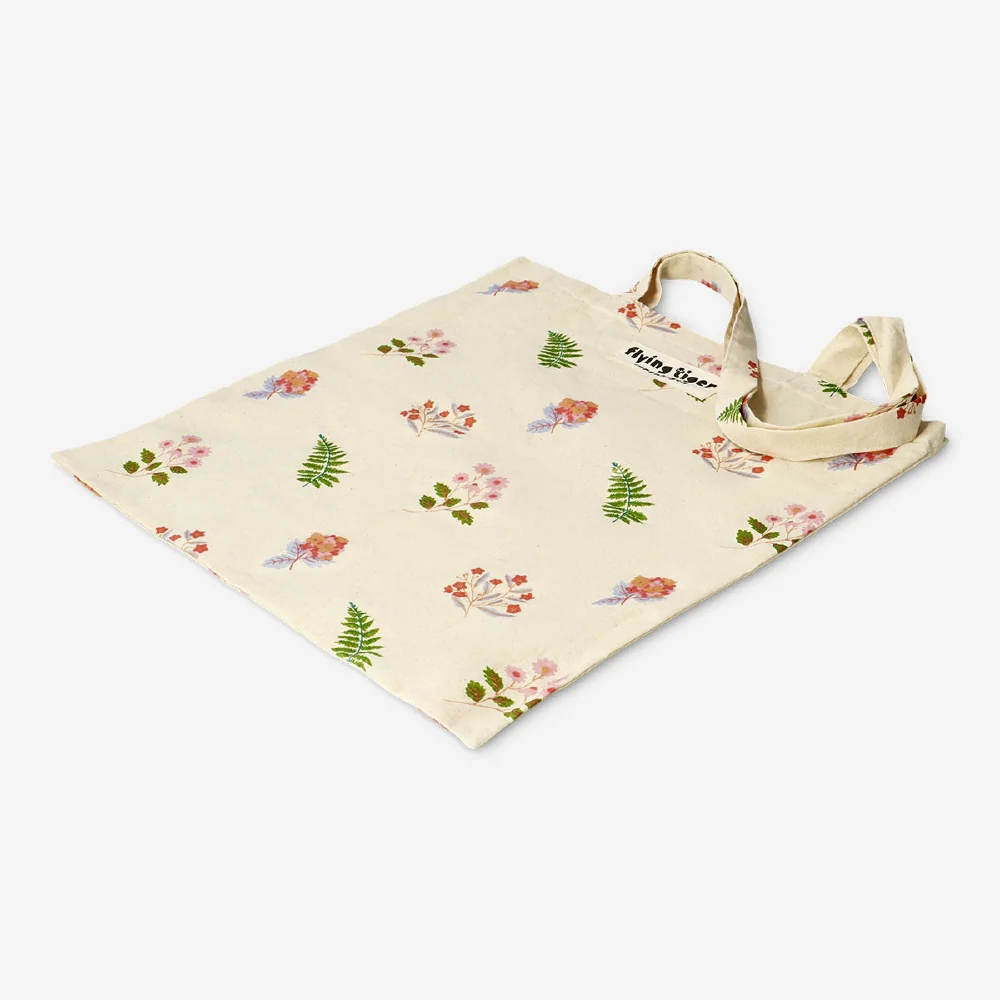 Tote bag - Flower print - Image 3