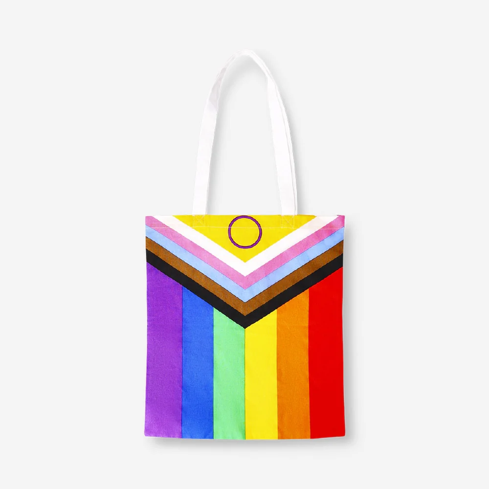 Tote bag - Rainbow flag print - Image 2