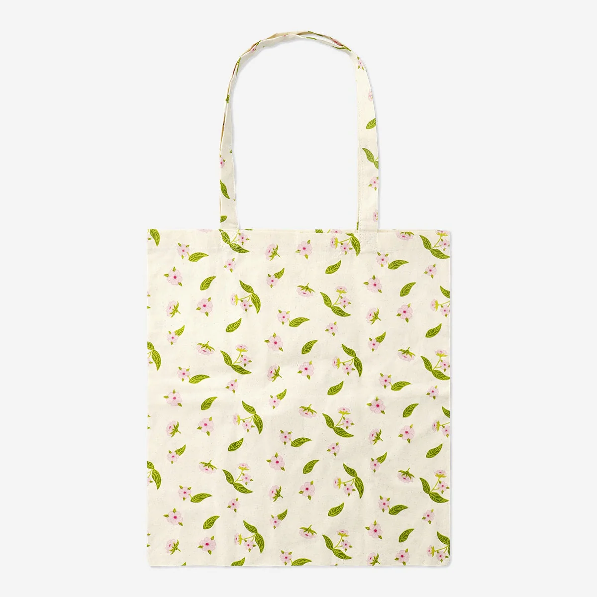 Tote bag with cherry blossoms - Image 2