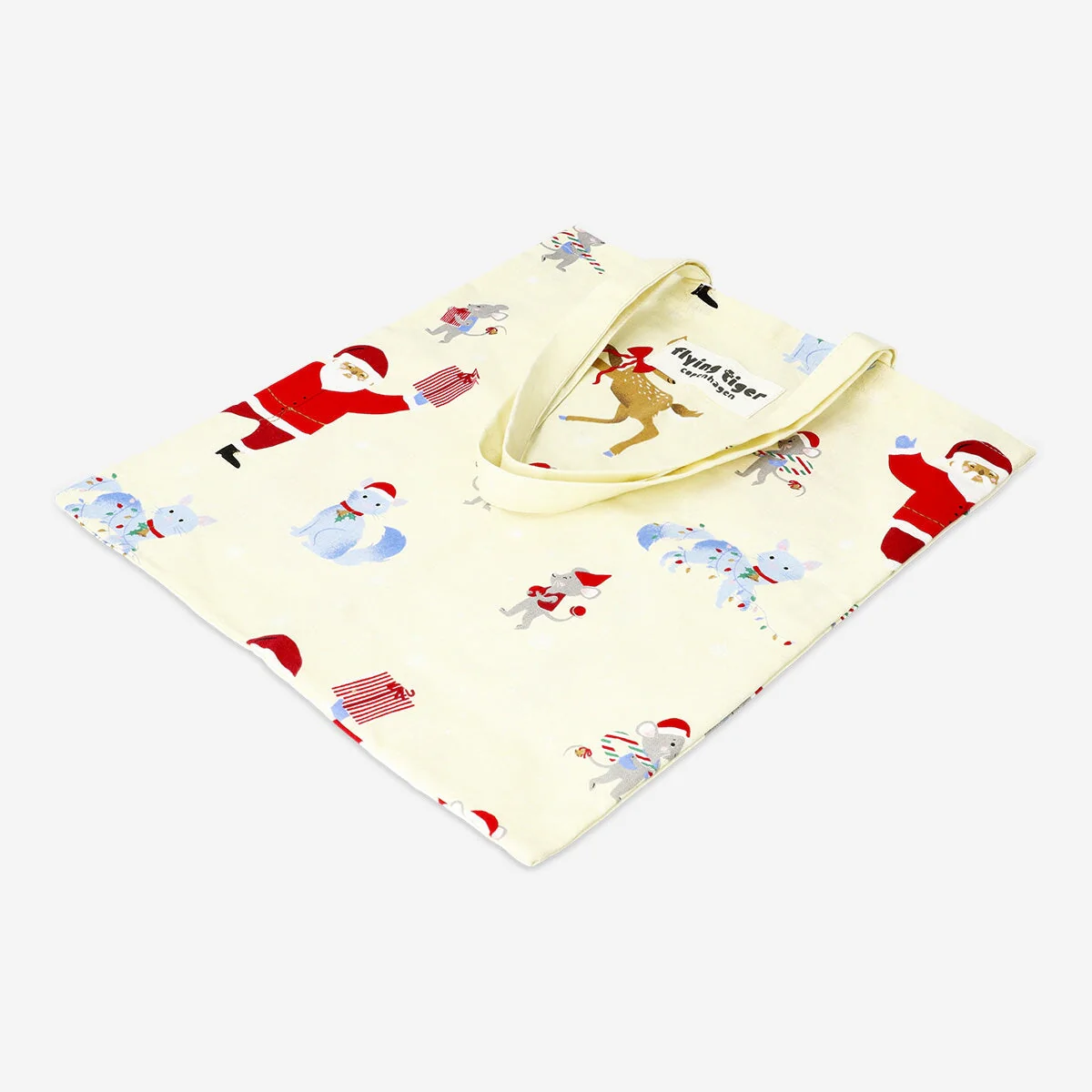 Tote bag with Christmas print - Image 2