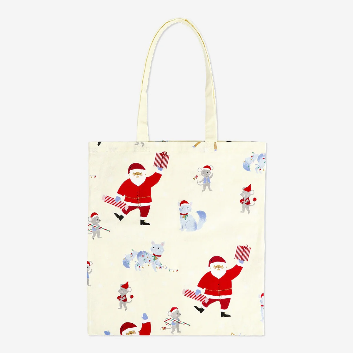Tote bag with Christmas print - Image 3