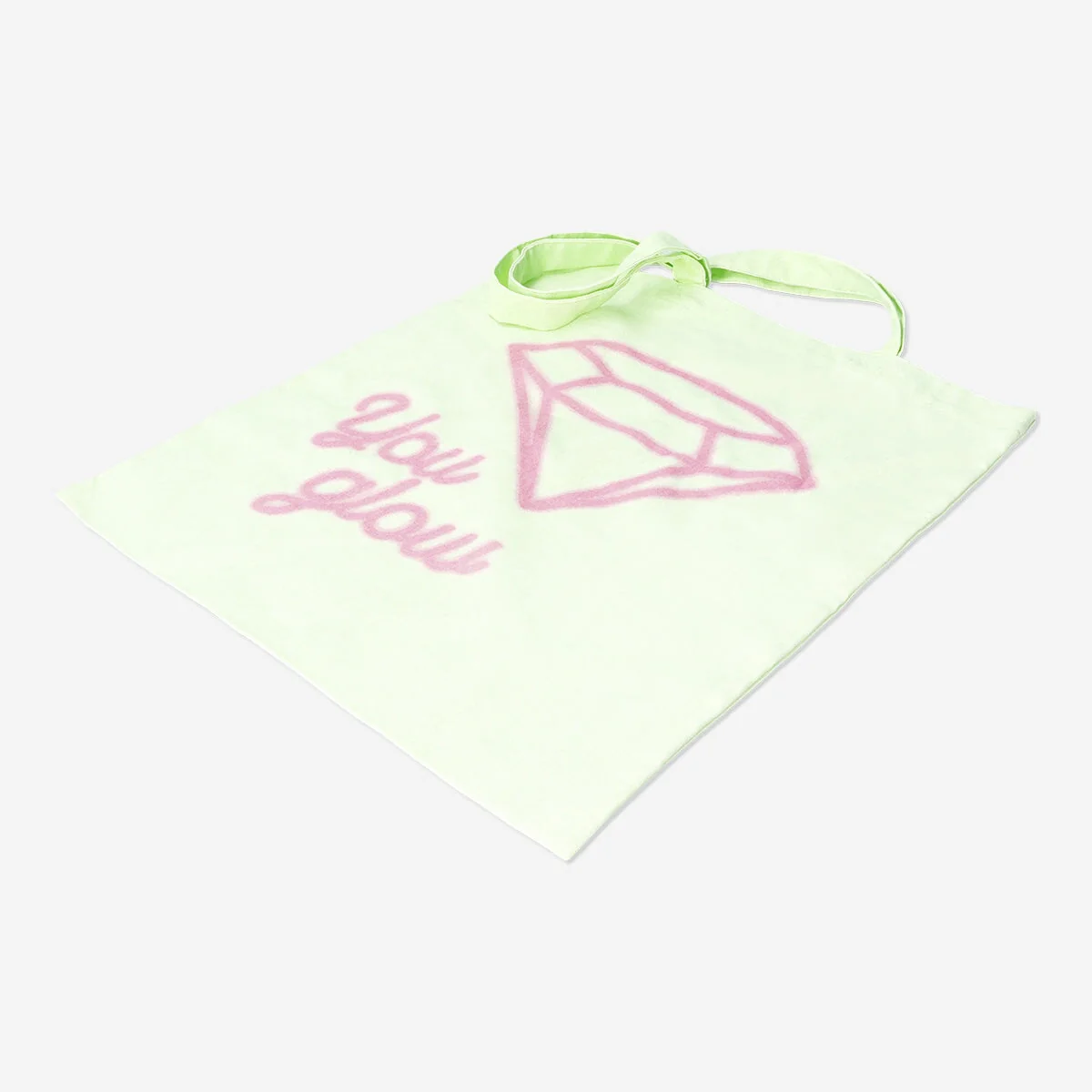 Tote Bag with Diamond - Image 2