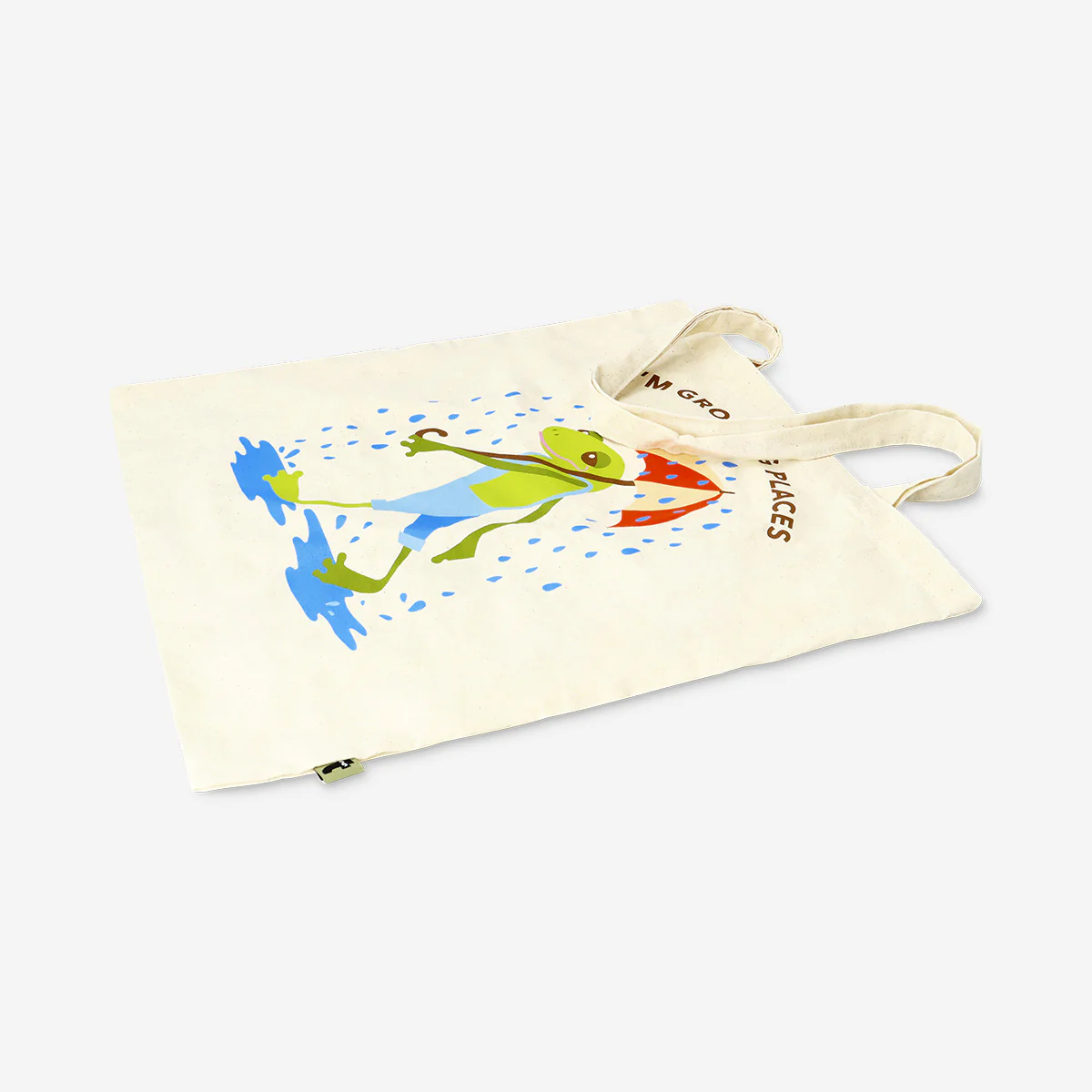 Tote bag with frog motif - Image 2