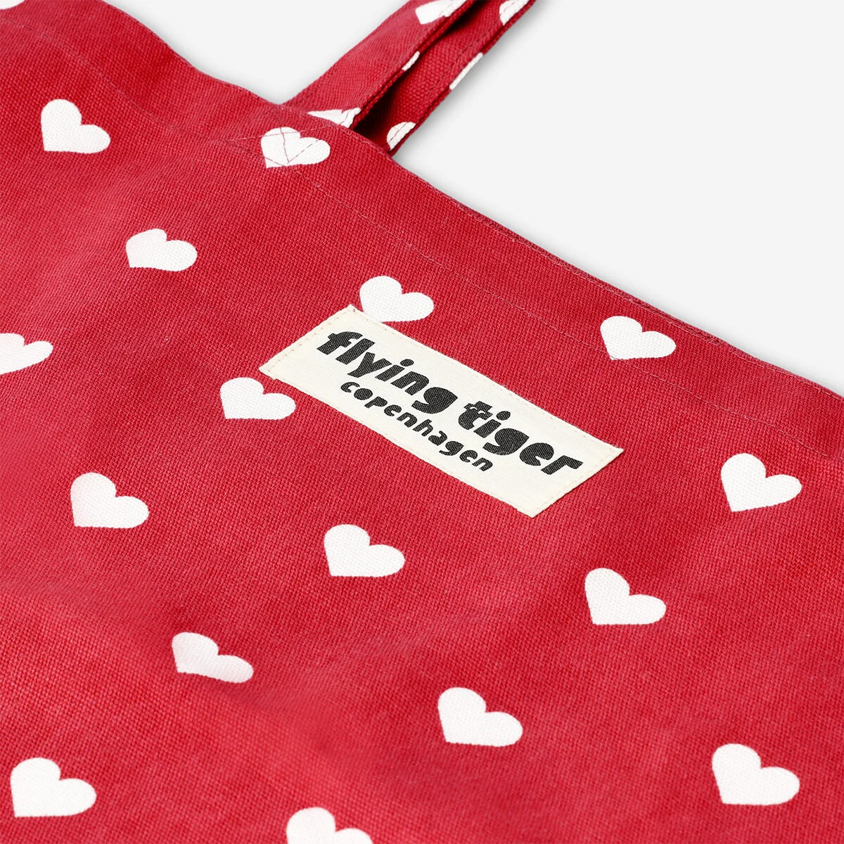 Tote bag with hearts - Image 3
