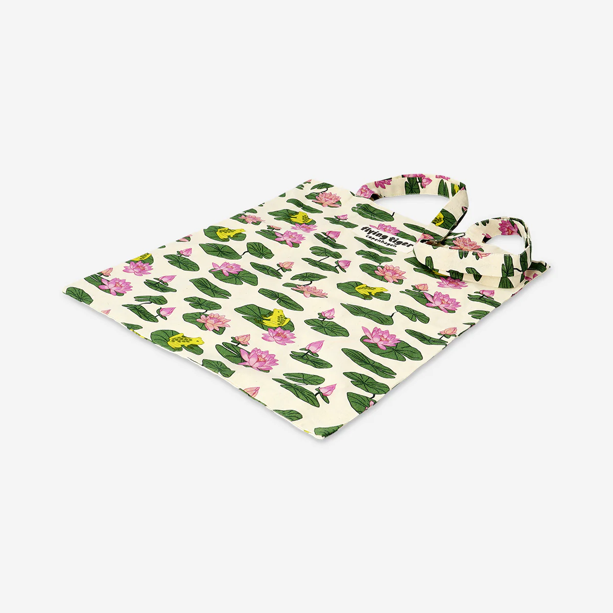 Tote bag - Frogs and lily pads - Image 3