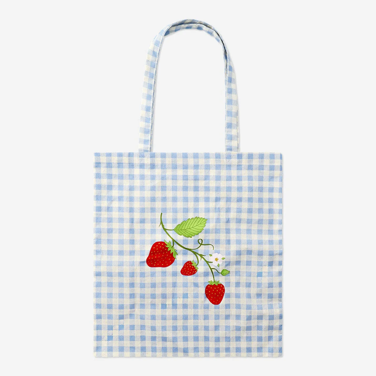Tote bag with strawberry print - Image 2