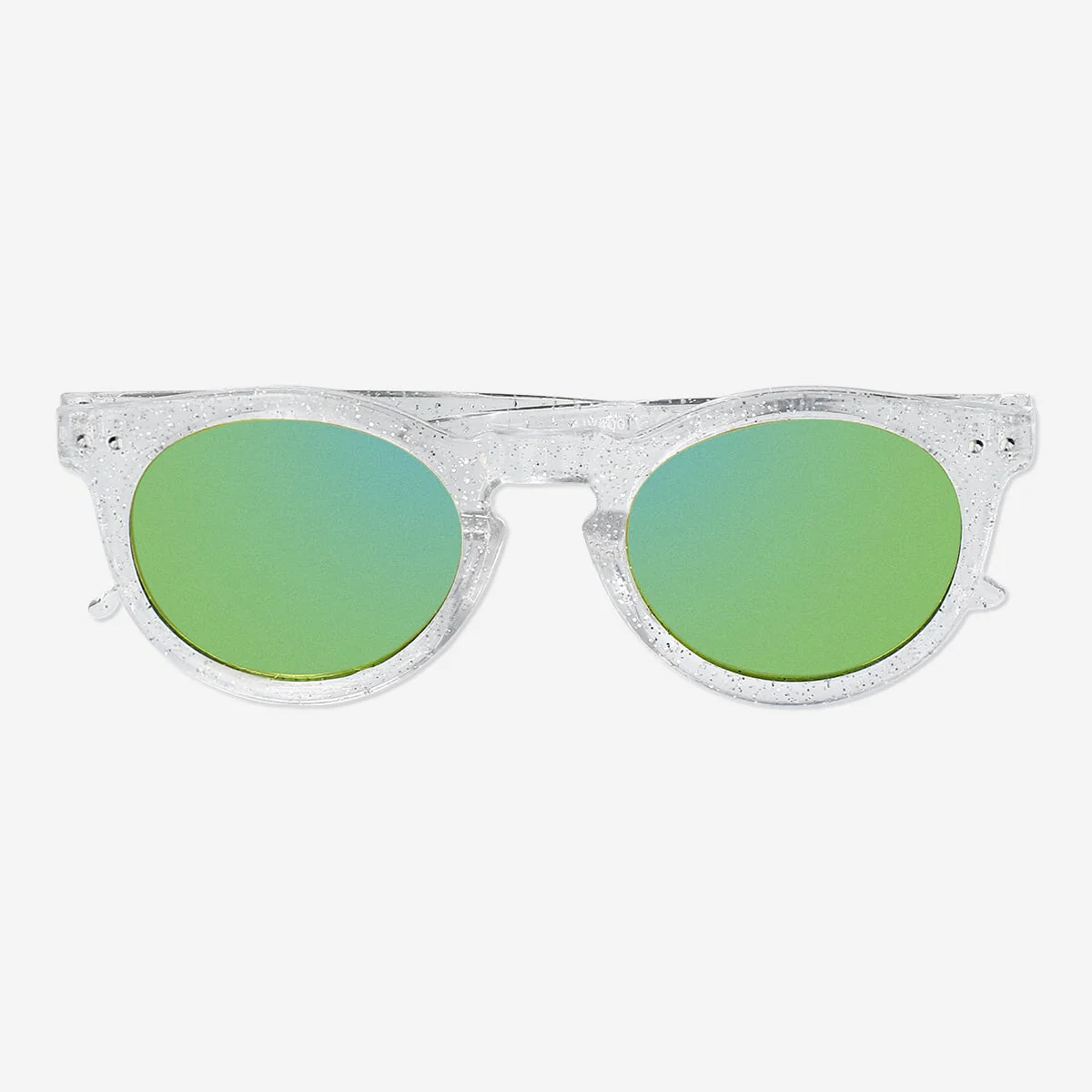 Transparent glitter sunglasses - for children