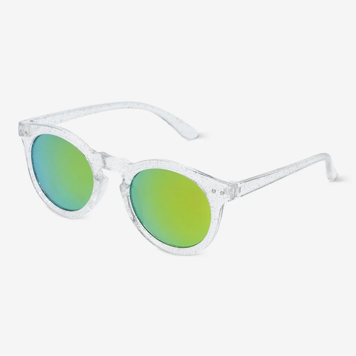 Transparent glitter sunglasses - for children - Image 3