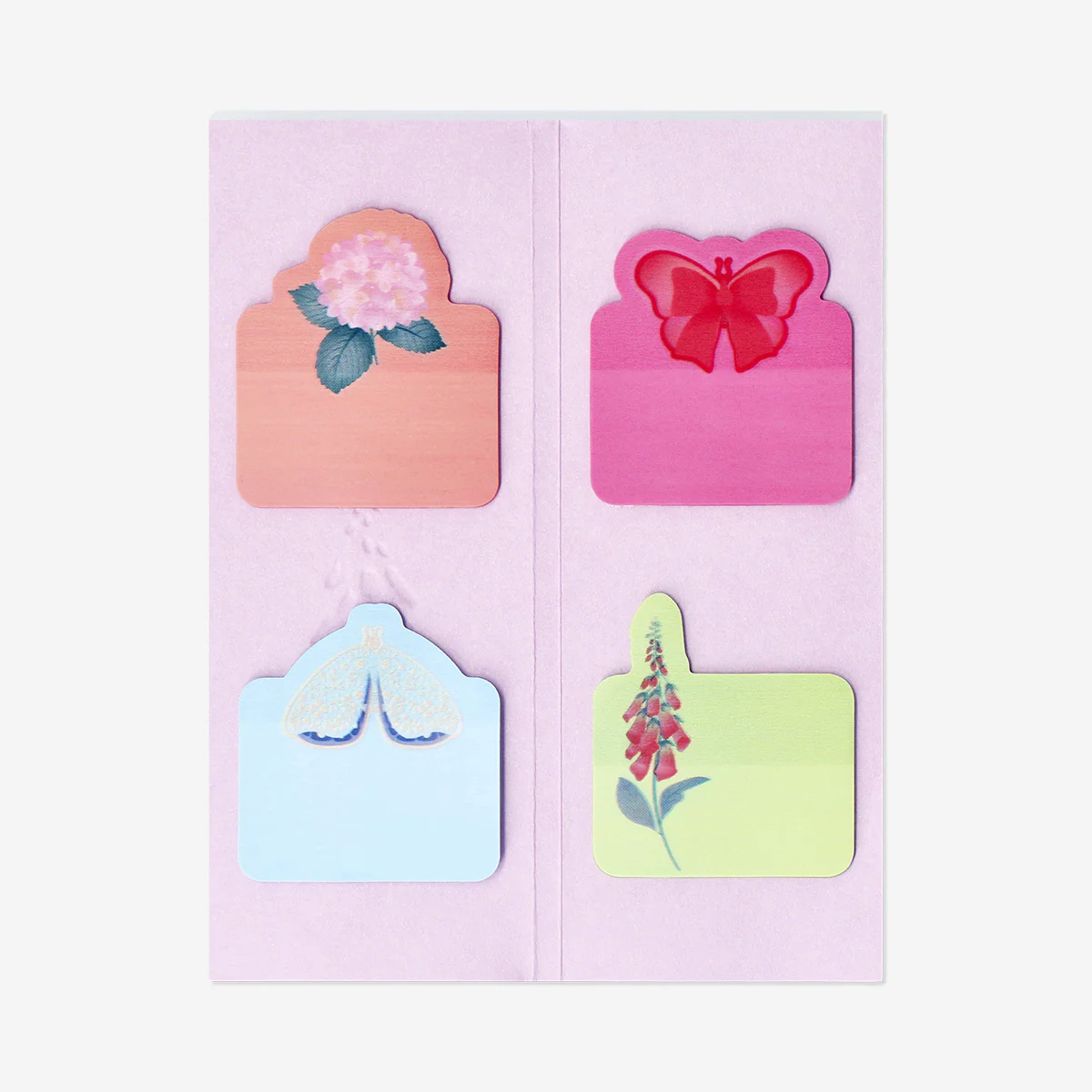 Transparent sticky deco memos