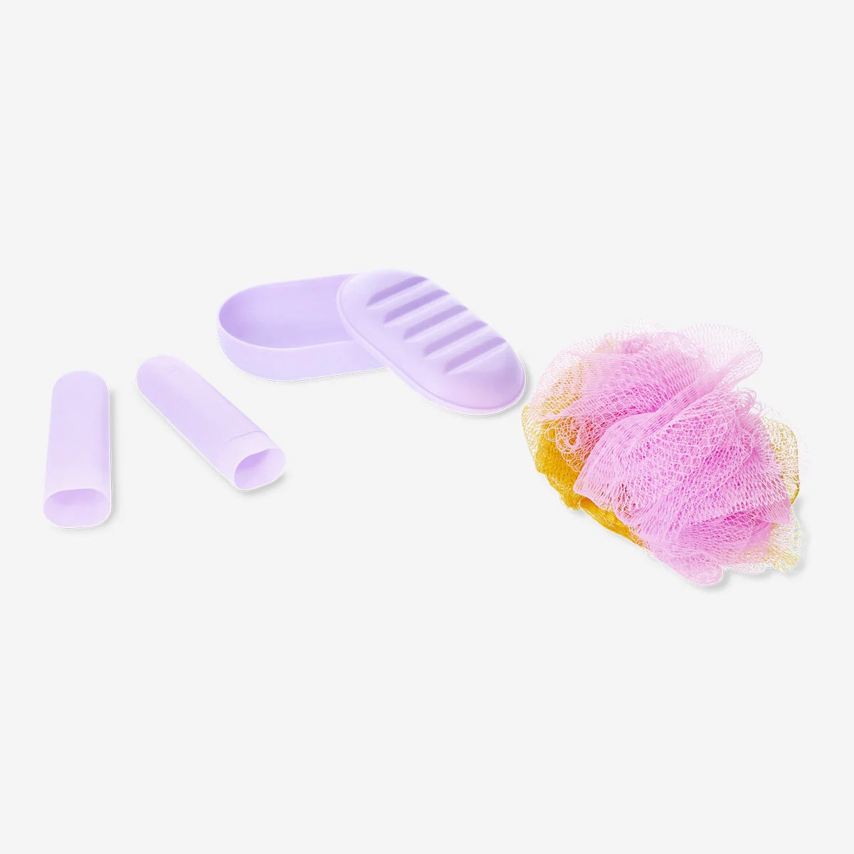 Travel cases with loofah - Image 3
