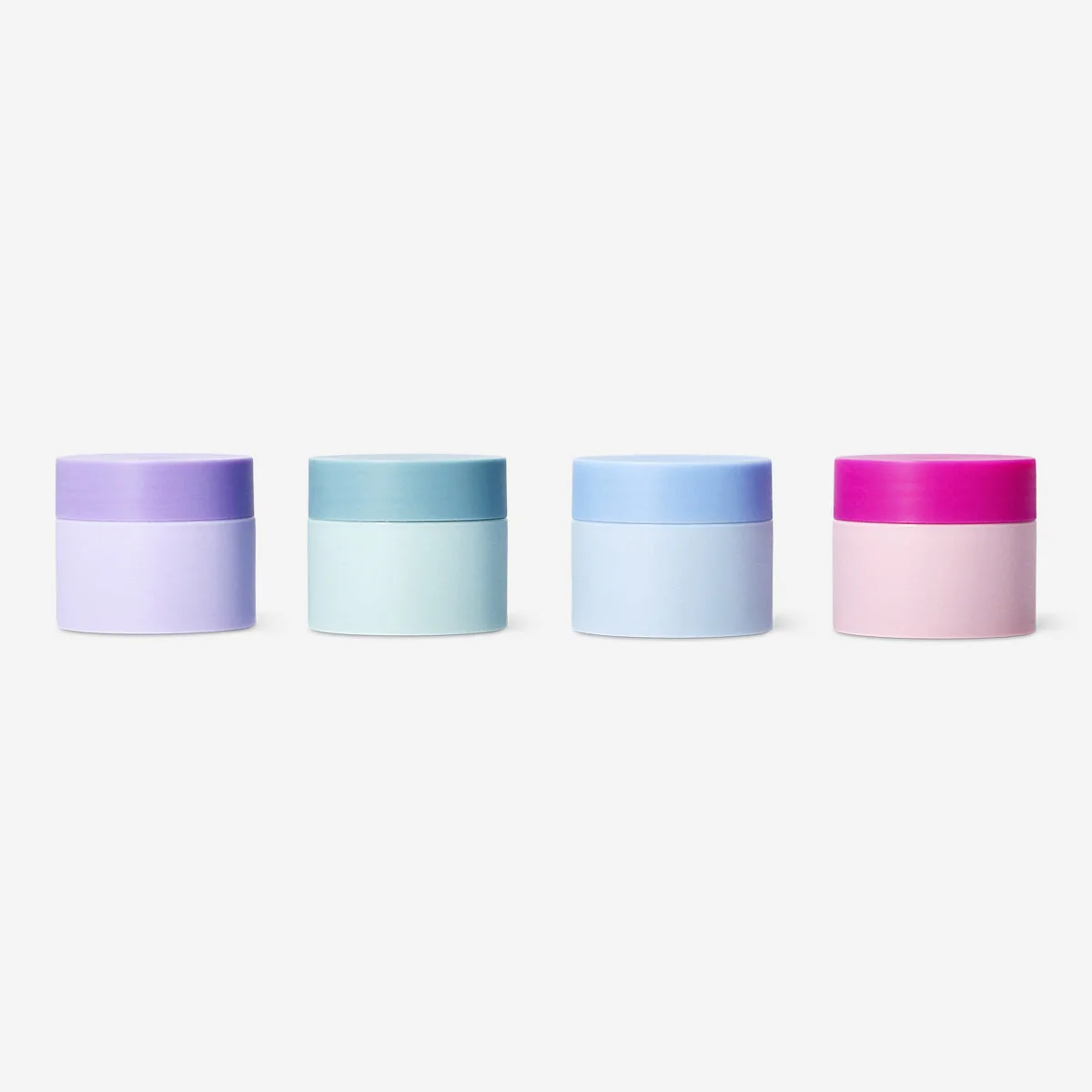 Travel containers with stickers in bag - 4 pcs - Image 3