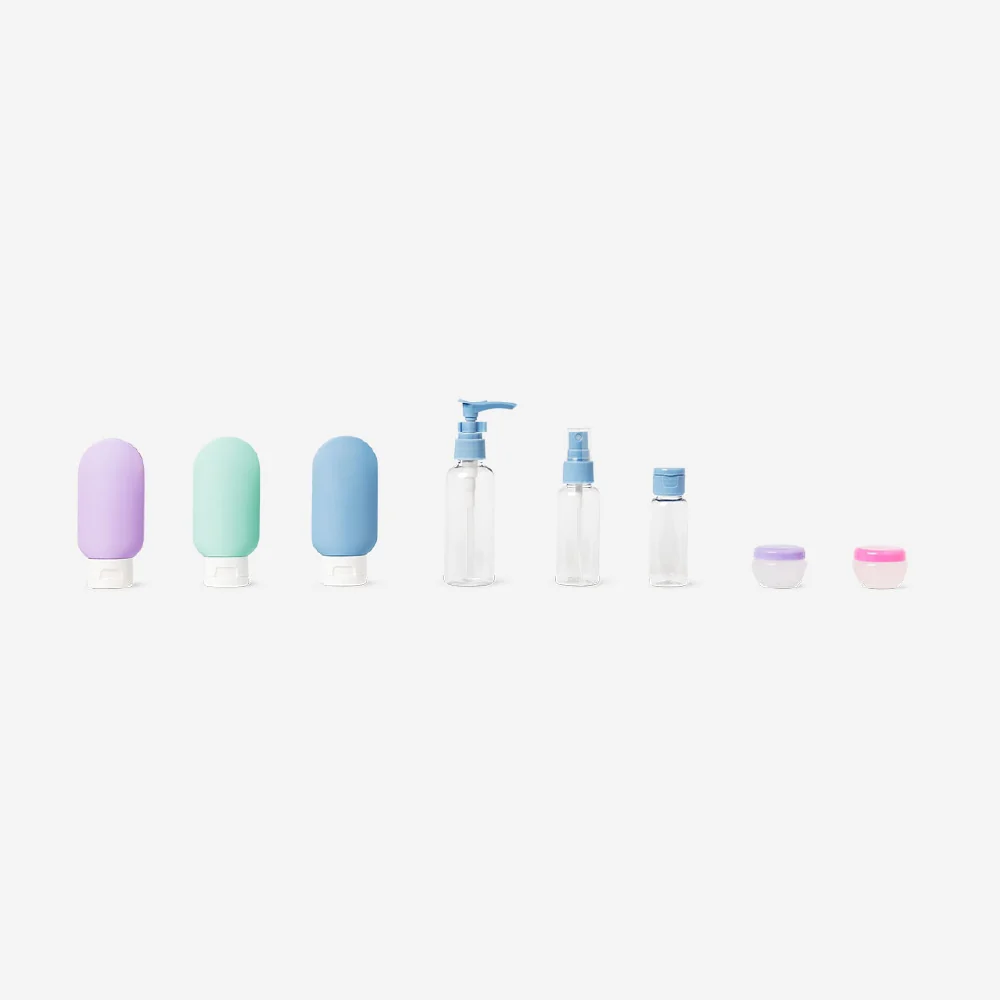 Travel set with stickers - 11 pcs