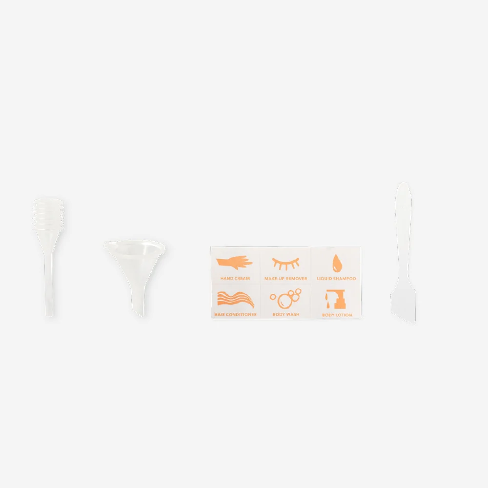 Travel set with stickers - 11 pcs - Image 2