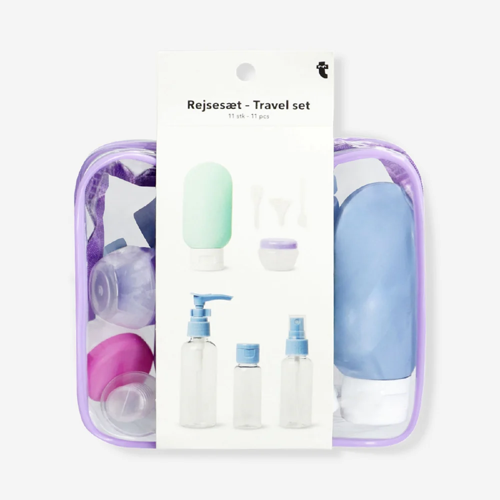 Travel set with stickers - 11 pcs - Image 3