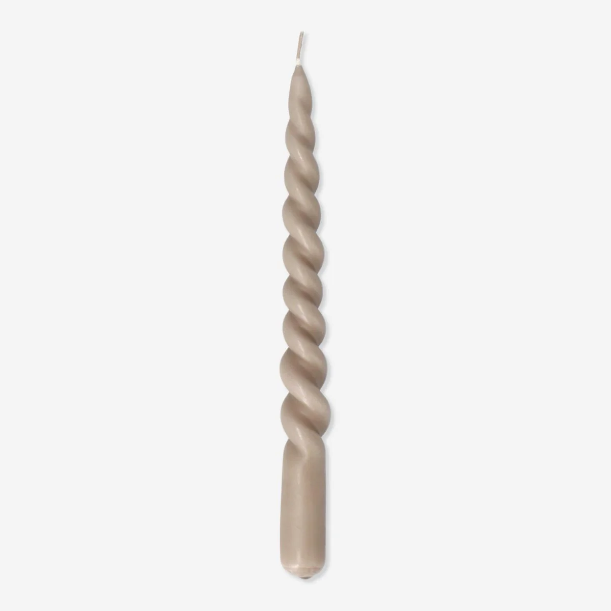 Twisted candle. 24 cm